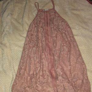 5/20 mauve halter dress